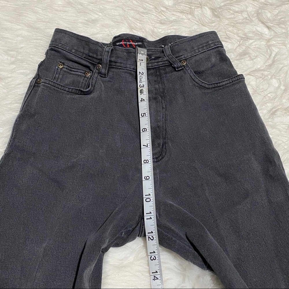 GLORIA VANDERBILT Dark Gray Vintage Jeans - Picture 7 of 8
